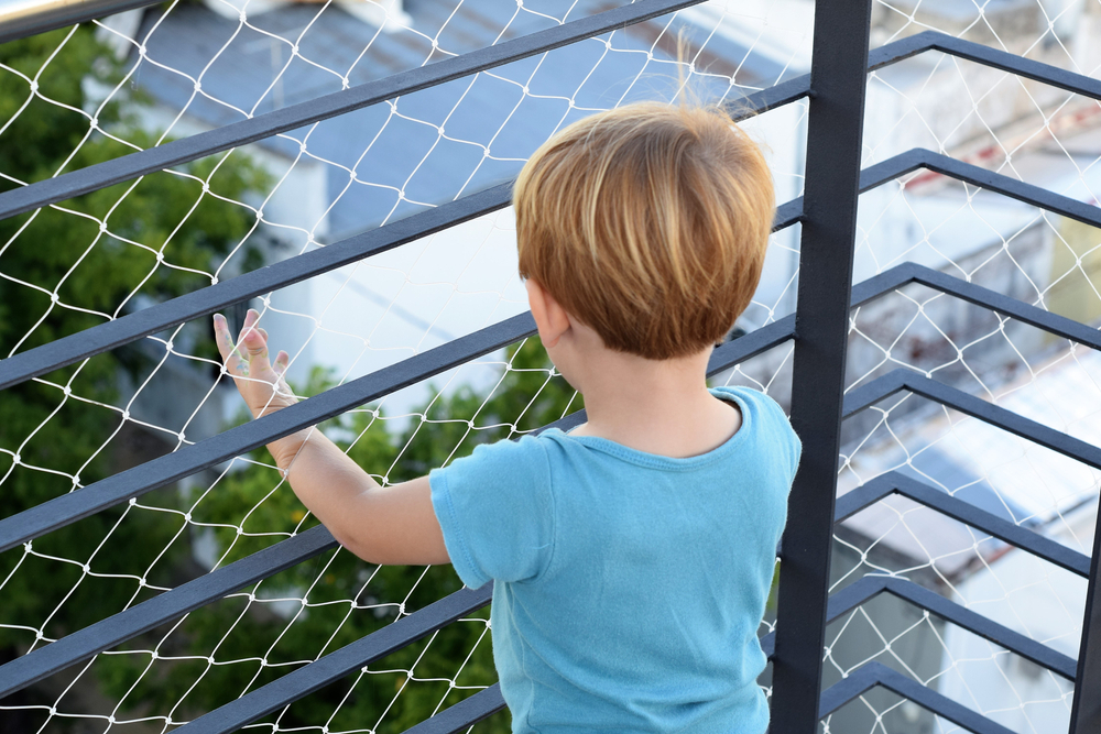 Children safety nets   in hafeezpet